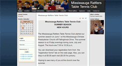 Desktop Screenshot of mississaugarattlers.com